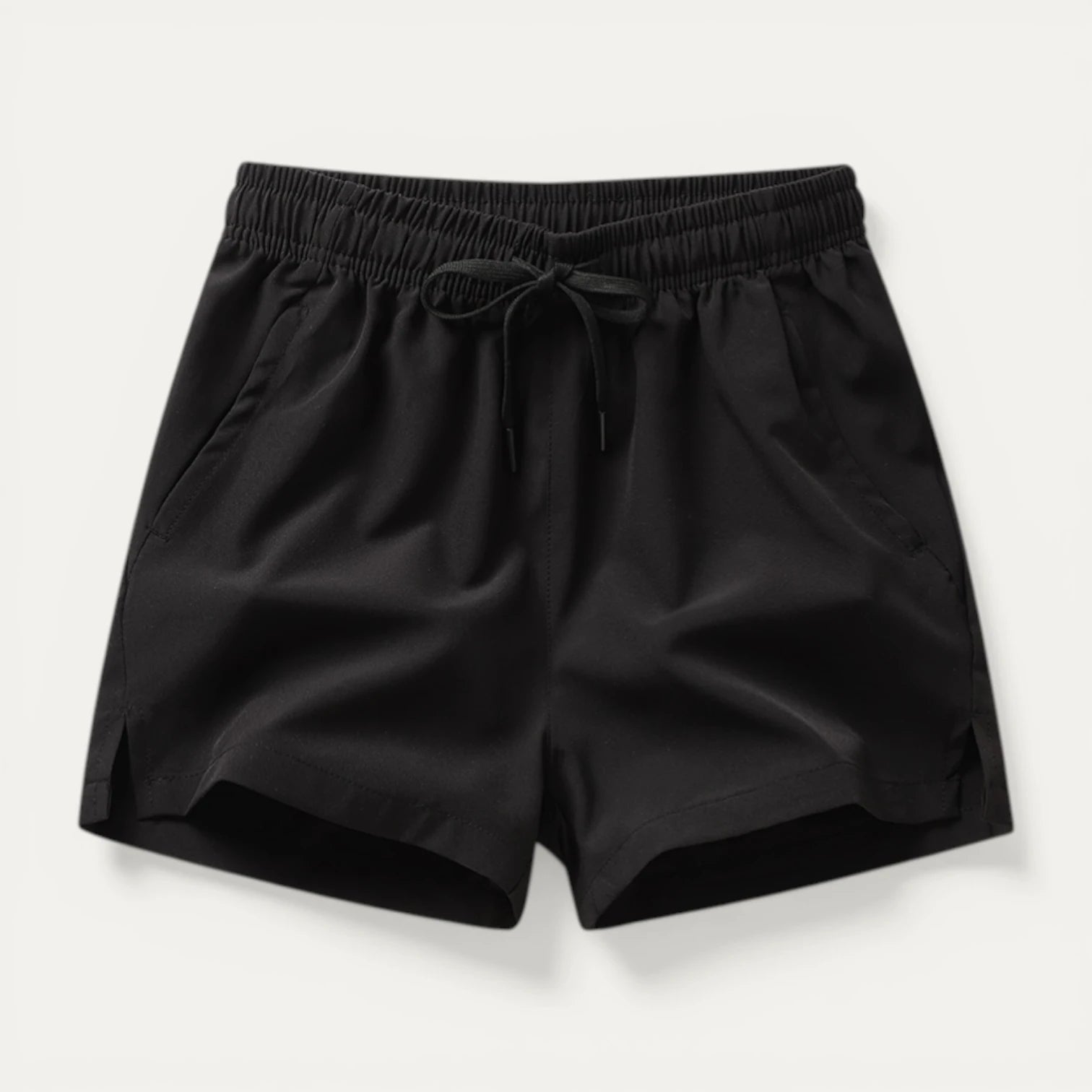 Short Homme Taille Élastique Cordon Coupe Décontractée