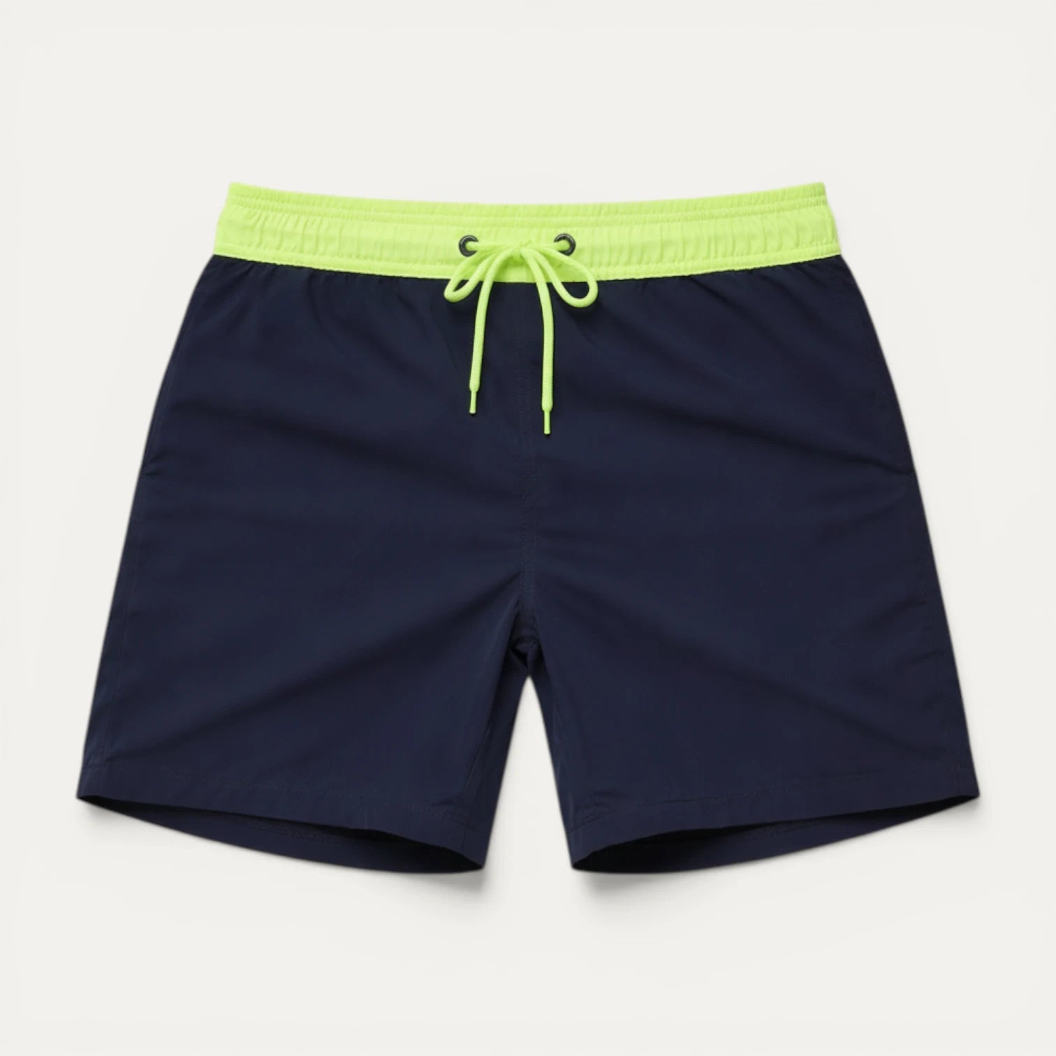 Short Bain Homme Taille Élastique Cordon Coupe