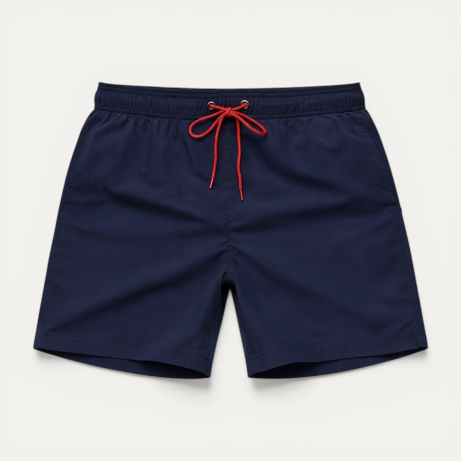 Short Bain Homme Taille Élastique Cordon Coupe