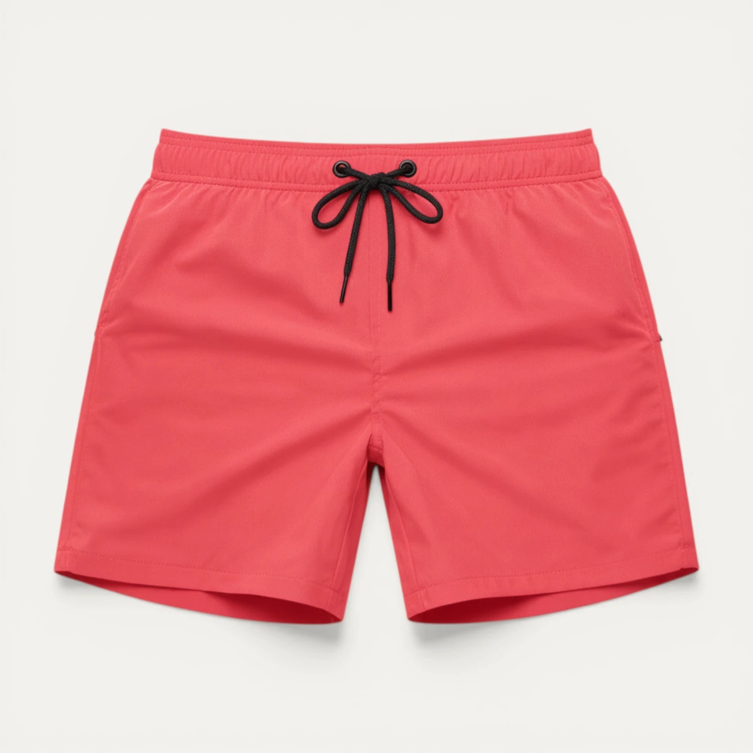 Short Bain Homme Taille Élastique Cordon Coupe