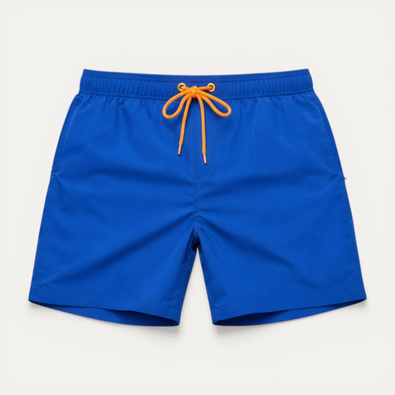 Short Bain Homme Taille Élastique Cordon Coupe