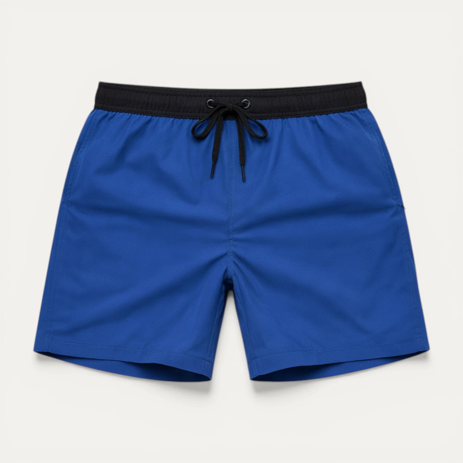 Short Bain Homme Taille Élastique Cordon Coupe