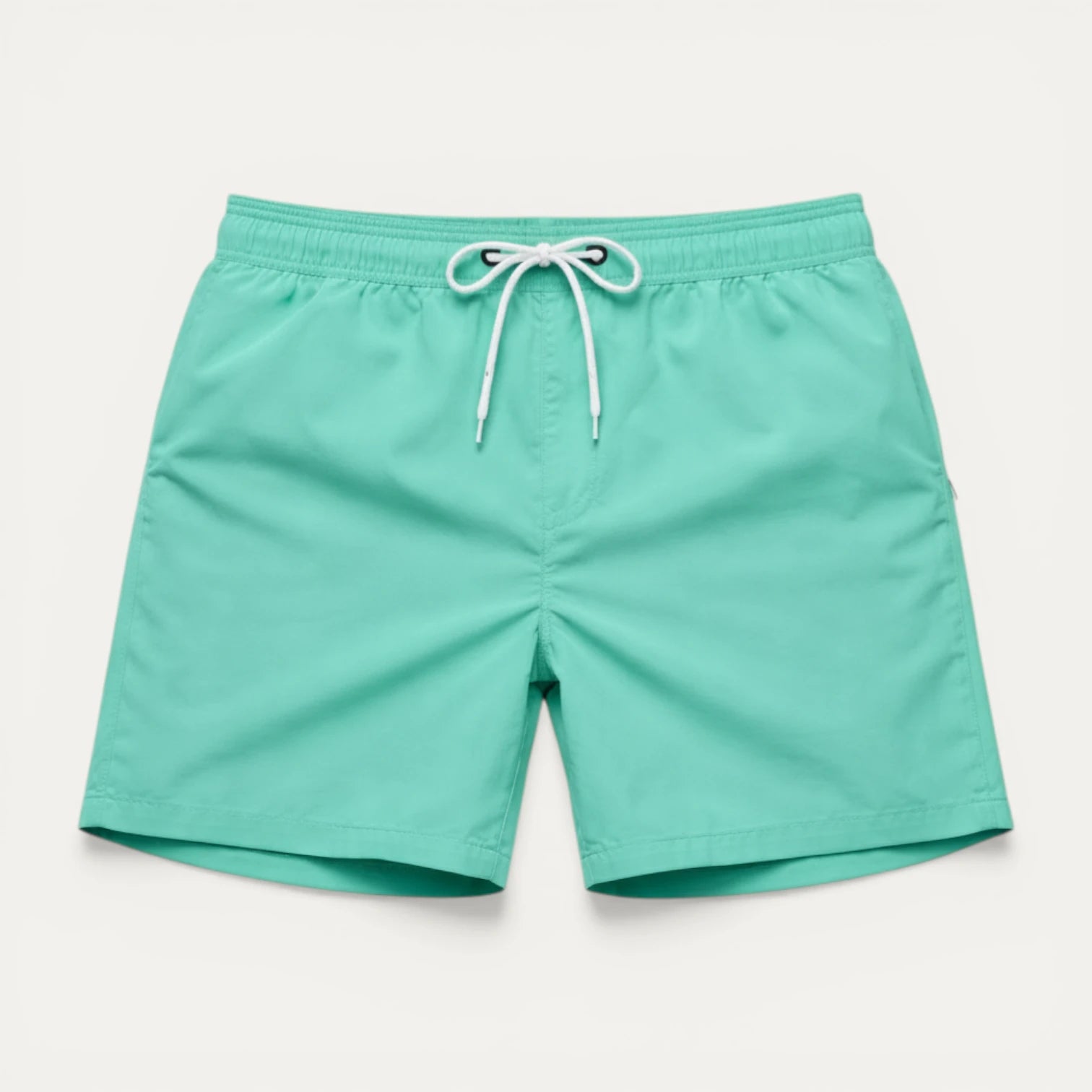 Short Bain Homme Taille Élastique Cordon Coupe