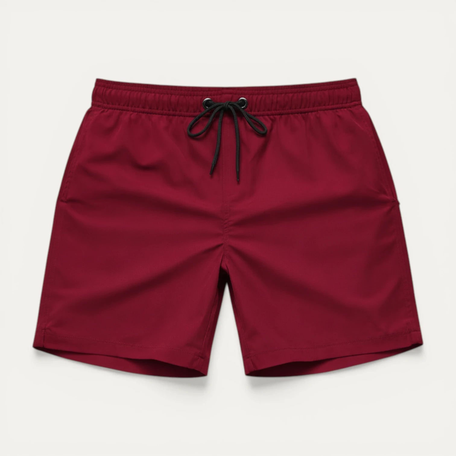 Short Bain Homme Taille Élastique Cordon Coupe