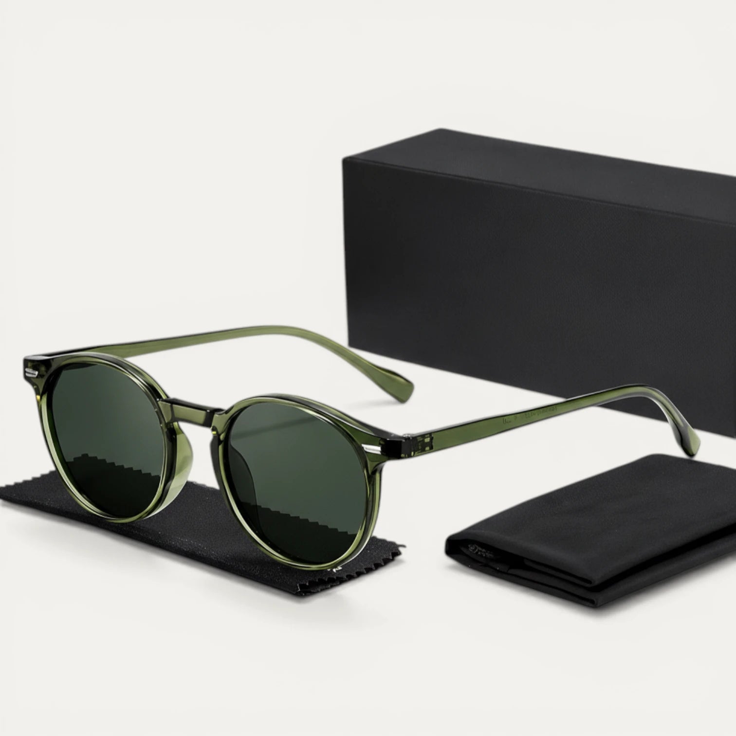 Lunettes Soleil Homme Rondes Verres Teintés Monture