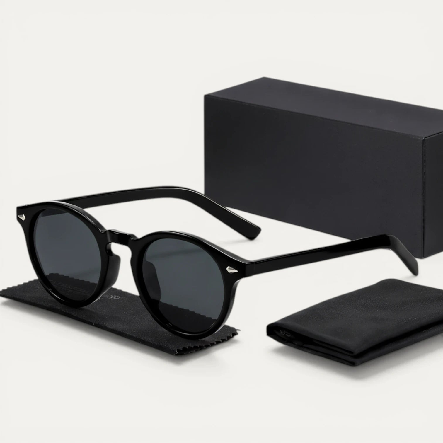 Lunettes Soleil Homme Rondes Verres Teintés Monture