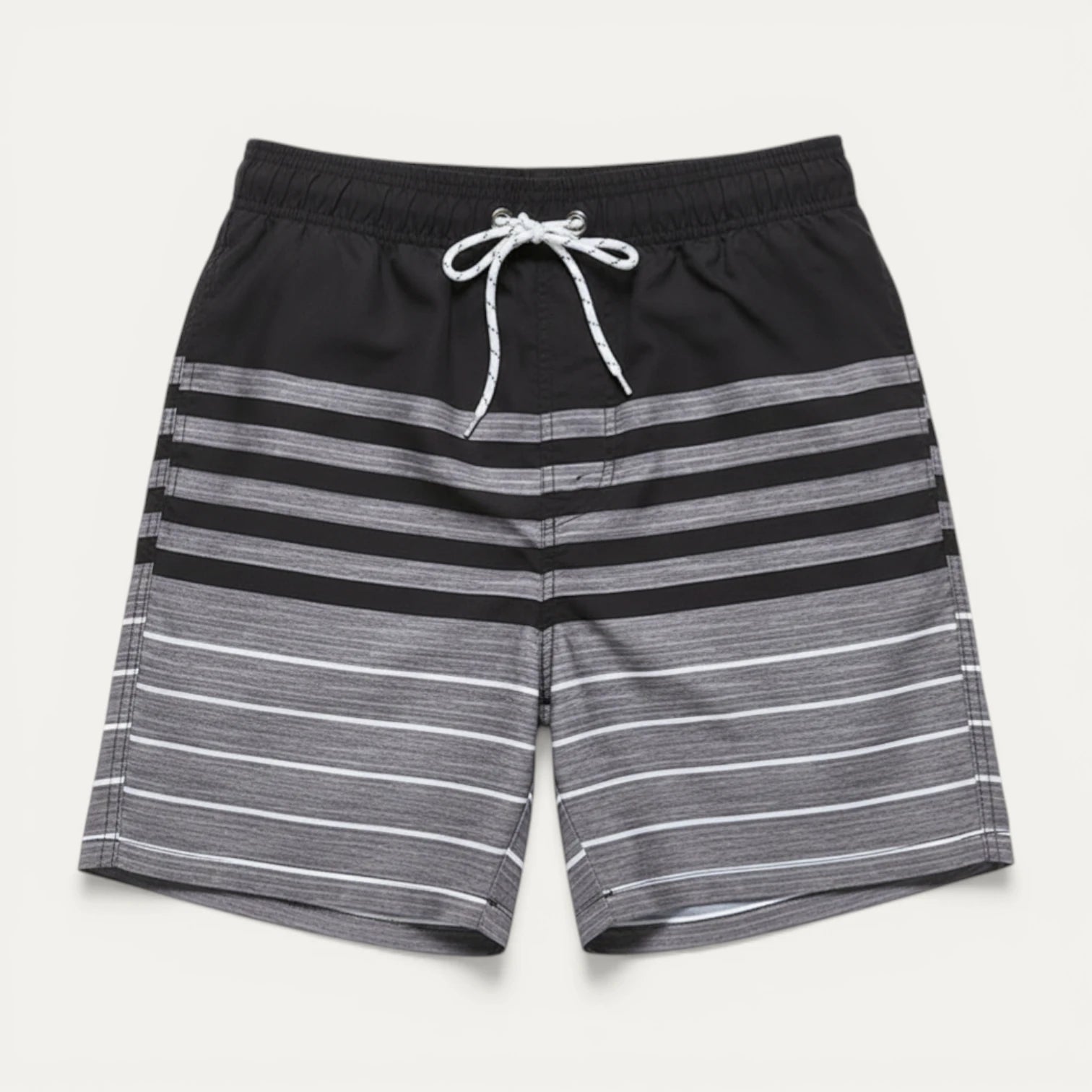 Short Bain Homme Imprimé Taille Élastique Cordon