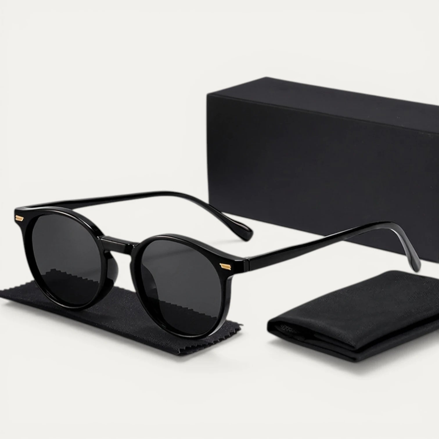Lunettes Soleil Homme Rondes Verres Teintés Monture