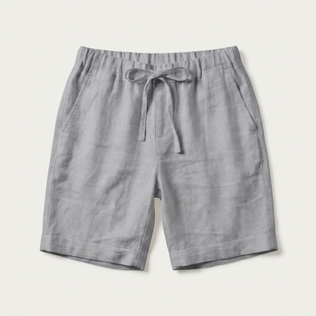 Short Homme Cordon De Serrage Poches Latérales