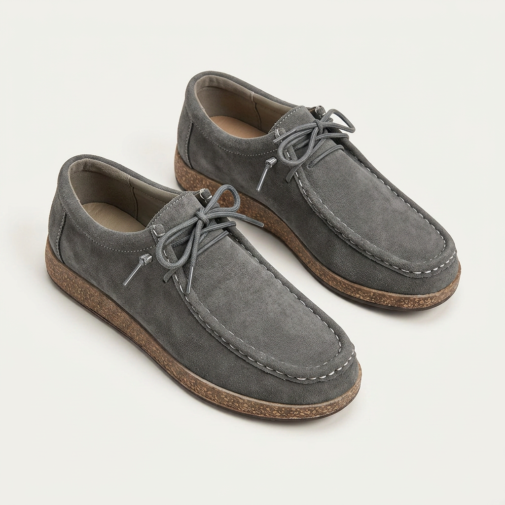 Chaussures Femme Lacets Style Mocassin Motifs