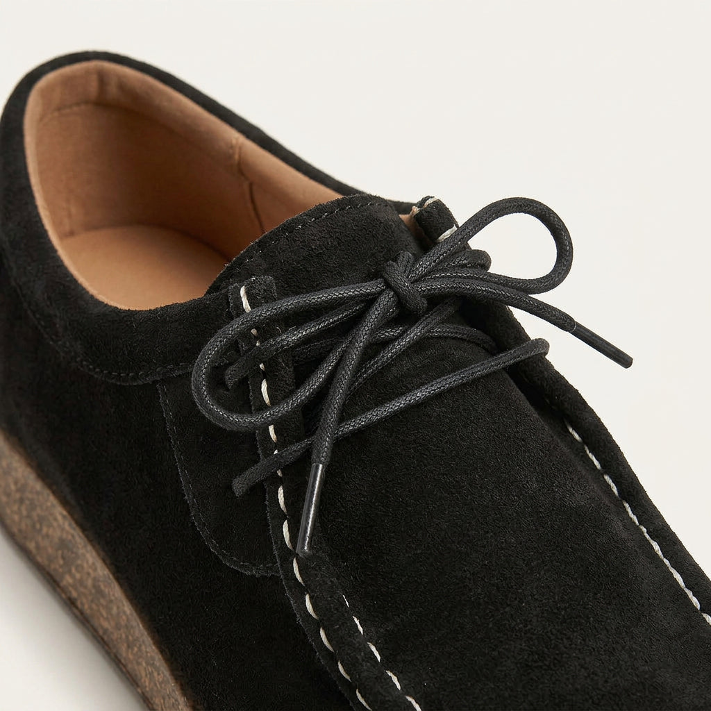 Chaussures Femme Lacets Style Mocassin Motifs