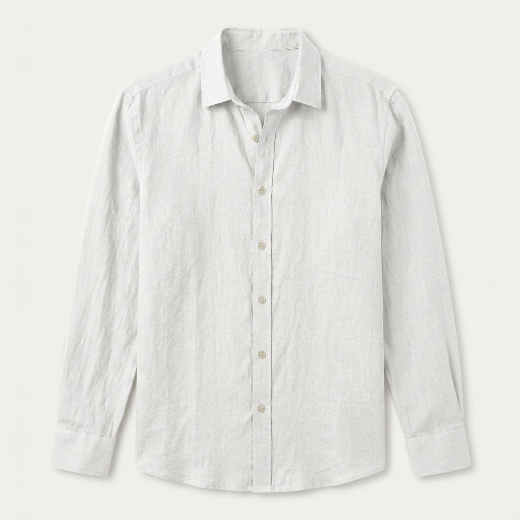 Chemise Homme Col Classique Texture Tissée