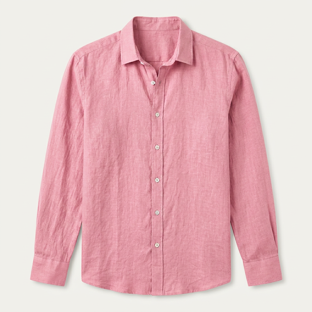 Chemise Homme Col Classique Texture Tissée