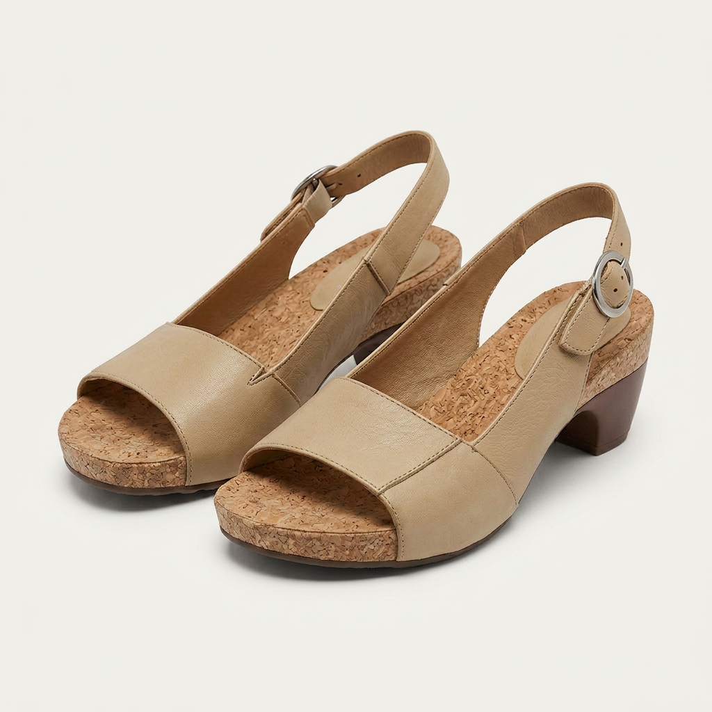 Sandales Femme Talon Plateforme Bride Arrière