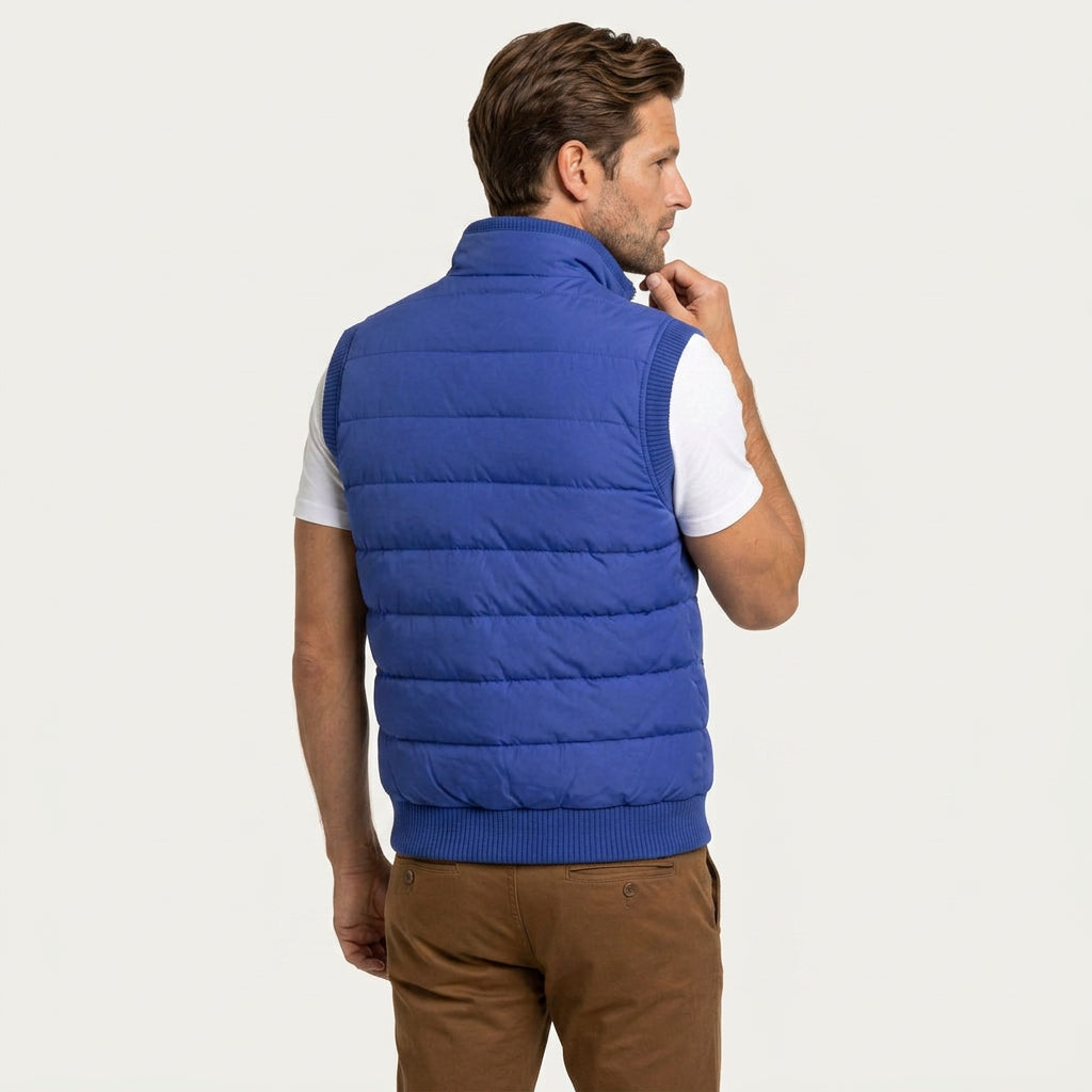 Doudoune Sans Manches Homme Doublée Chaude