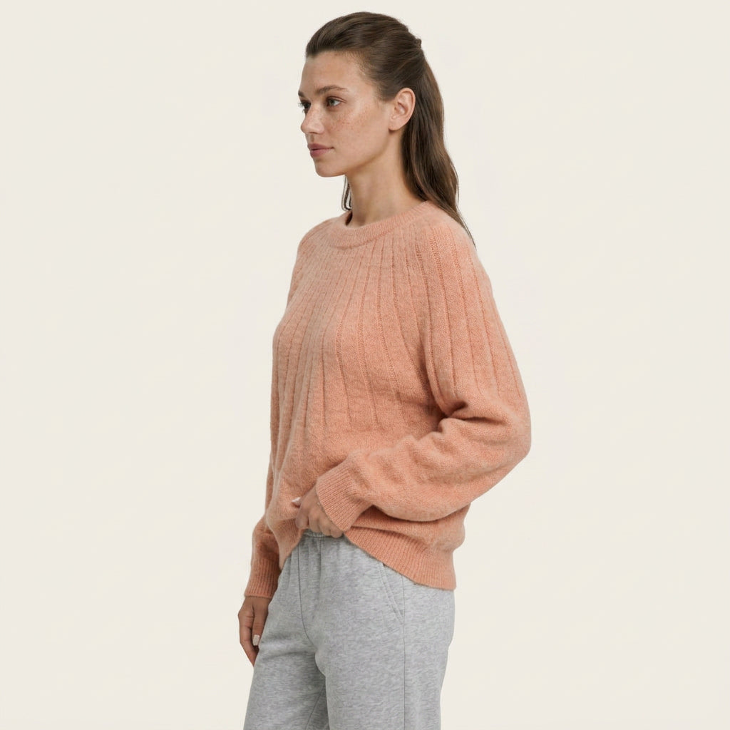 Pull Cachemire Femme Col Rond