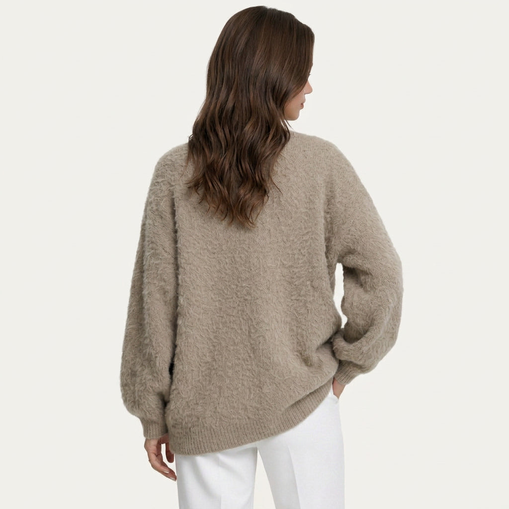 Cardigan Femme Doux et Oversize