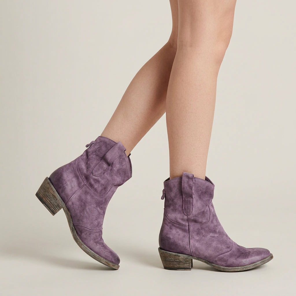 Bottines Western Femme à Bout Pointu