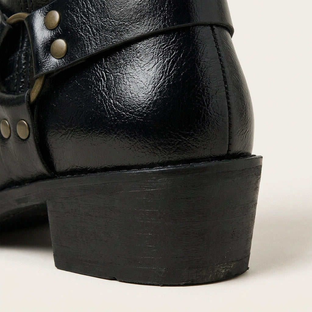Bottines Cowboy Homme à Boucle