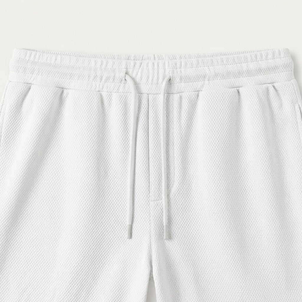 Ensemble Homme Polo Short Texturé Cordon
