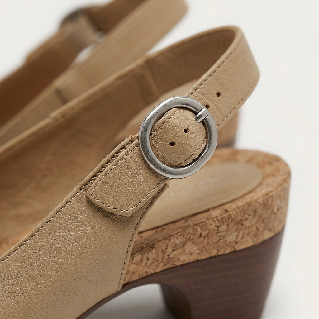 Sandales Femme Talon Plateforme Bride Arrière