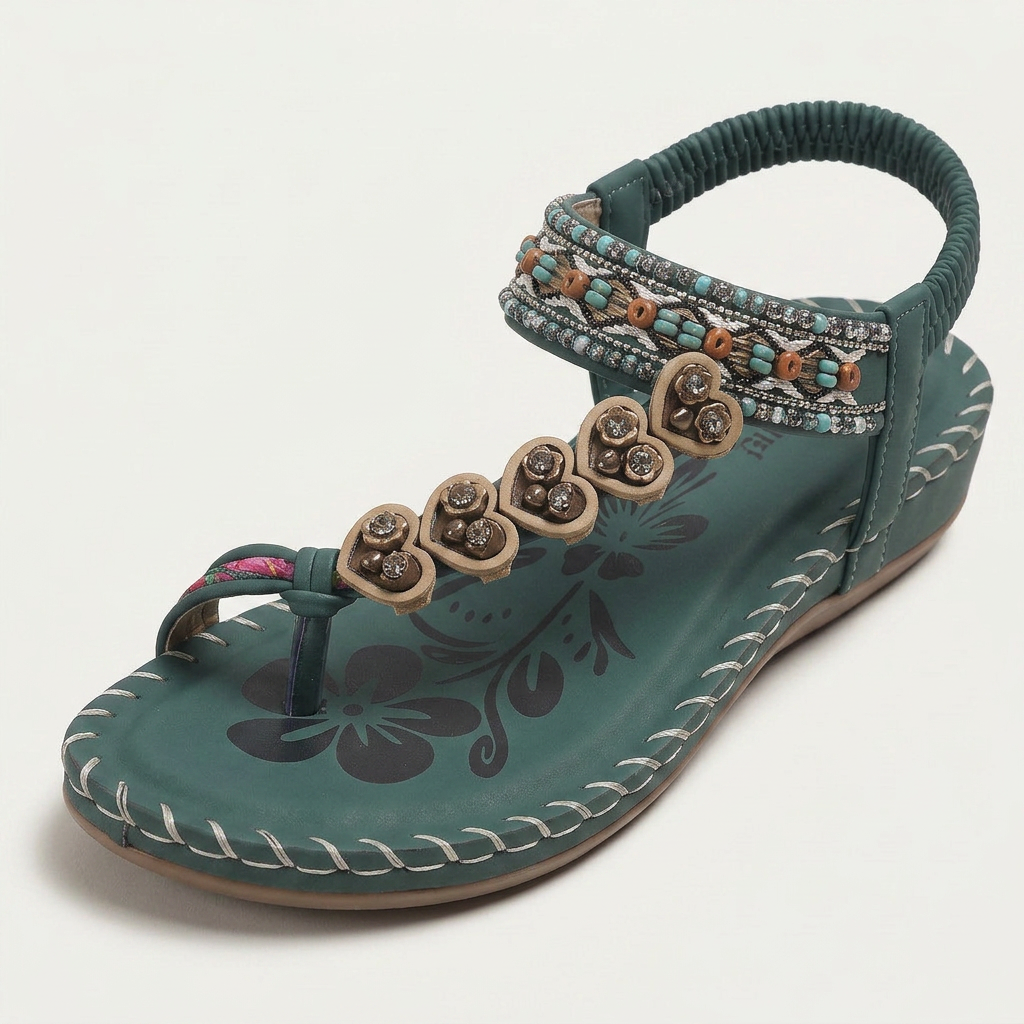 Sandales Femme Entredoigt Bride T Perlée