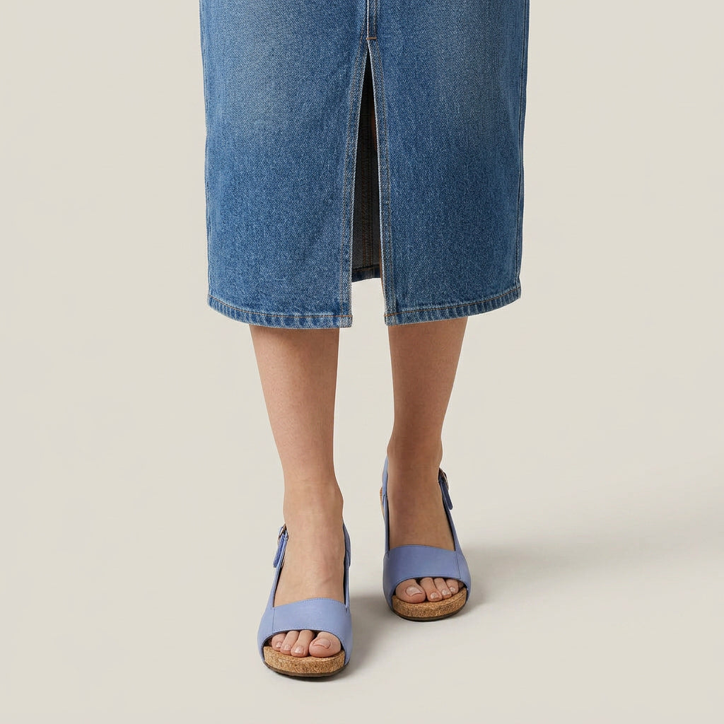 Sandales Femme Talon Plateforme Bride Arrière