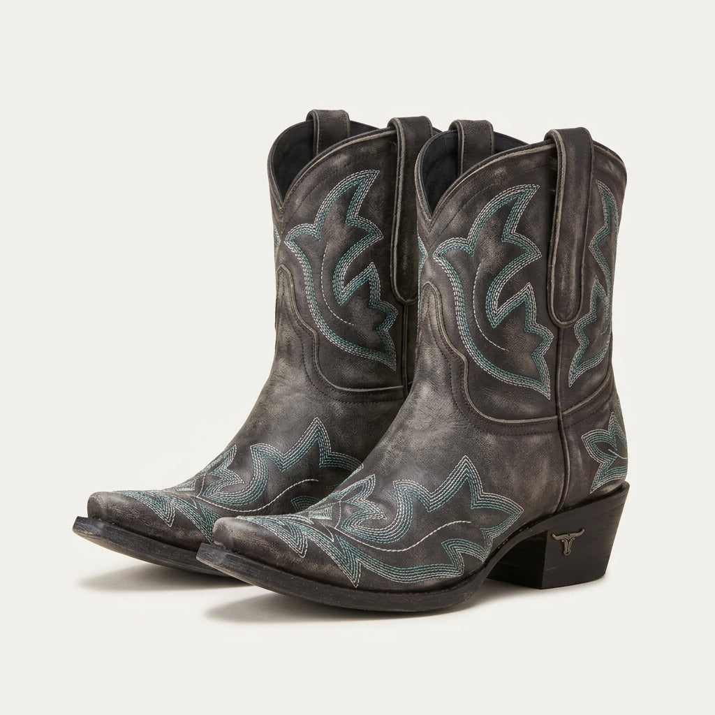 Bottines Western Femme à Bout Pointu