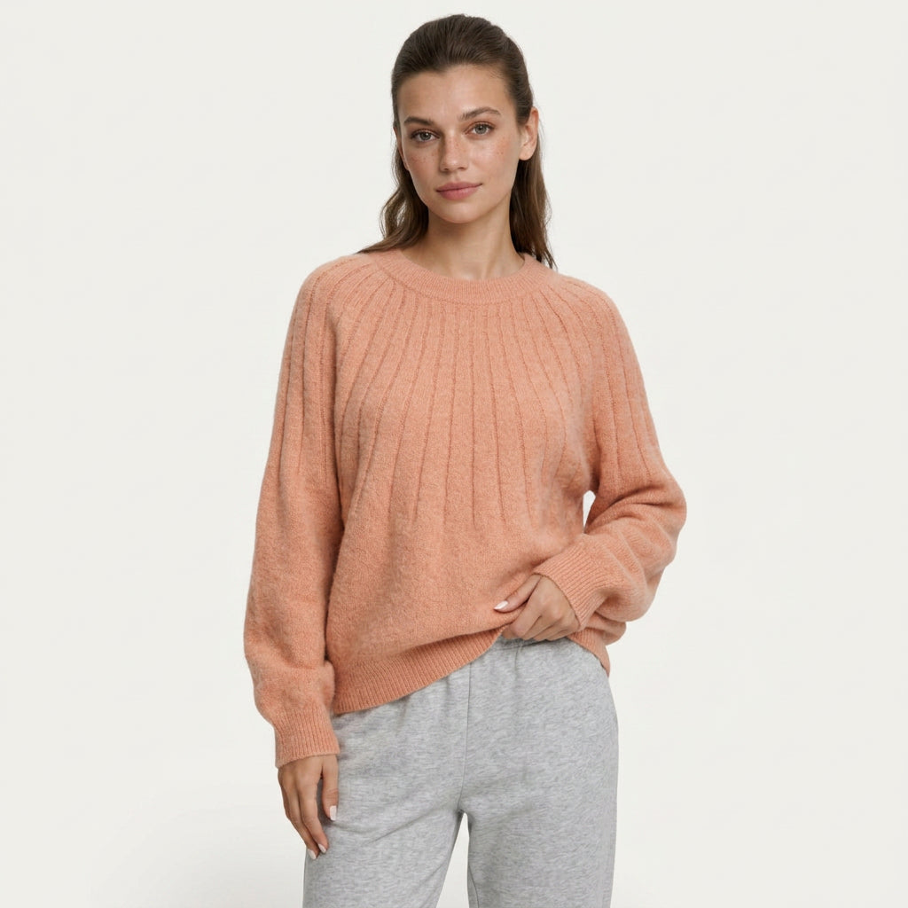 Pull Cachemire Femme Col Rond