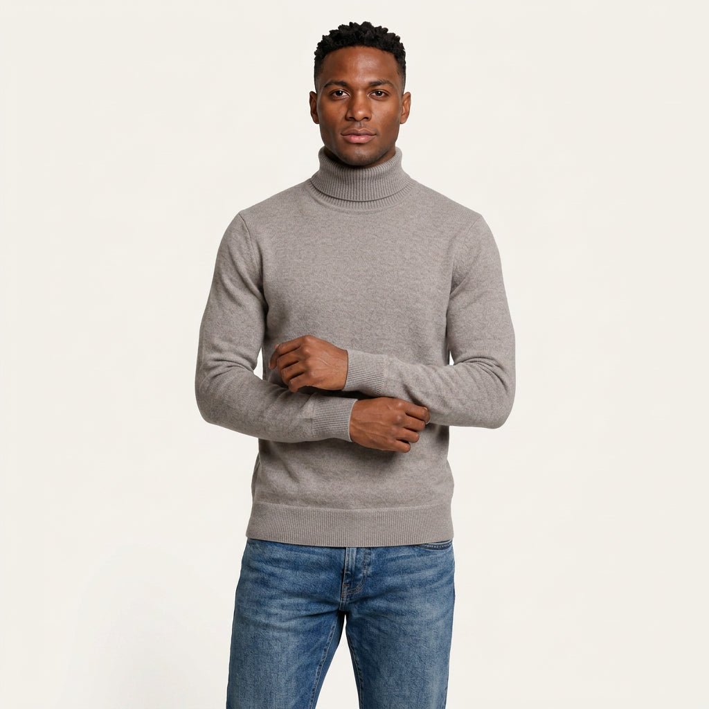 Pull Col Roulé Homme