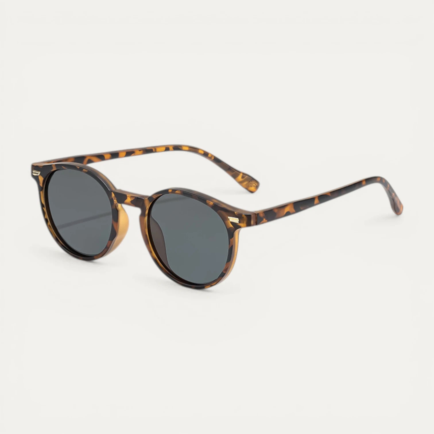 Lunettes Soleil Homme Rondes Verres Teintés Monture