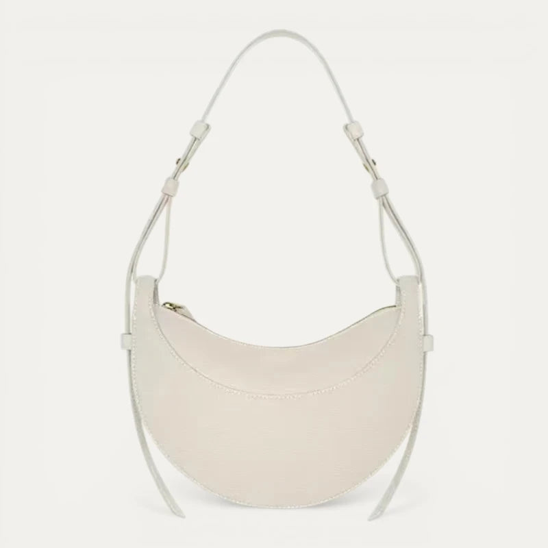 Sac Femme Porté Épaule Forme Croissant Bandoulière