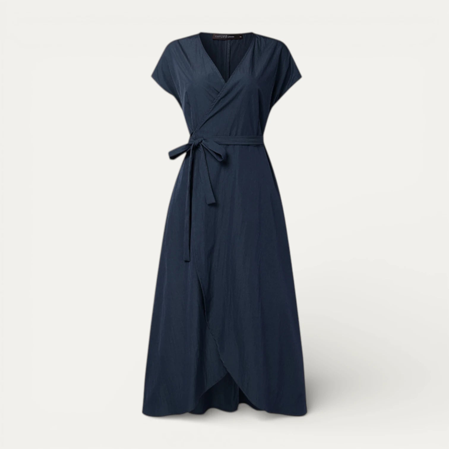 Robe Portefeuille Femme Midi Col V Manches