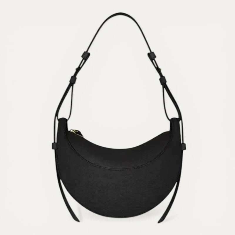 Sac Femme Porté Épaule Forme Croissant Bandoulière