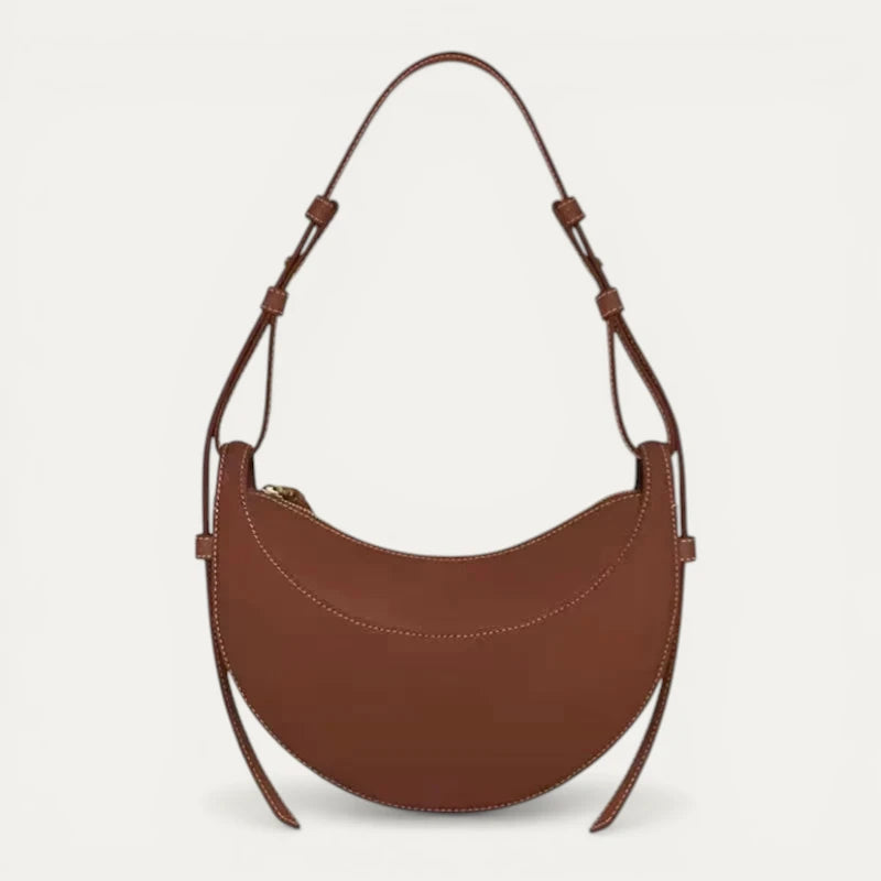Sac Femme Porté Épaule Forme Croissant Bandoulière