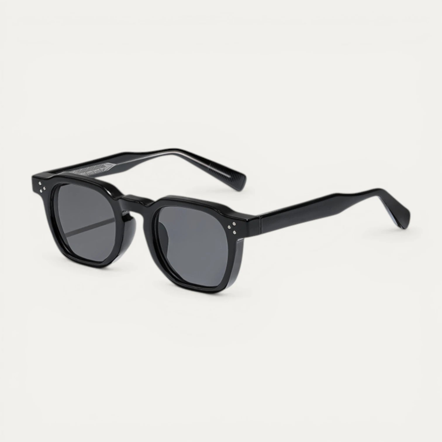 Lunettes Soleil Carrées Monture Épaisse Translucide Oversize