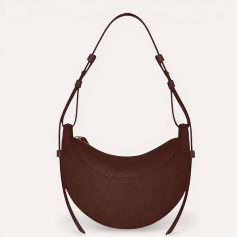Sac Femme Porté Épaule Forme Croissant Bandoulière