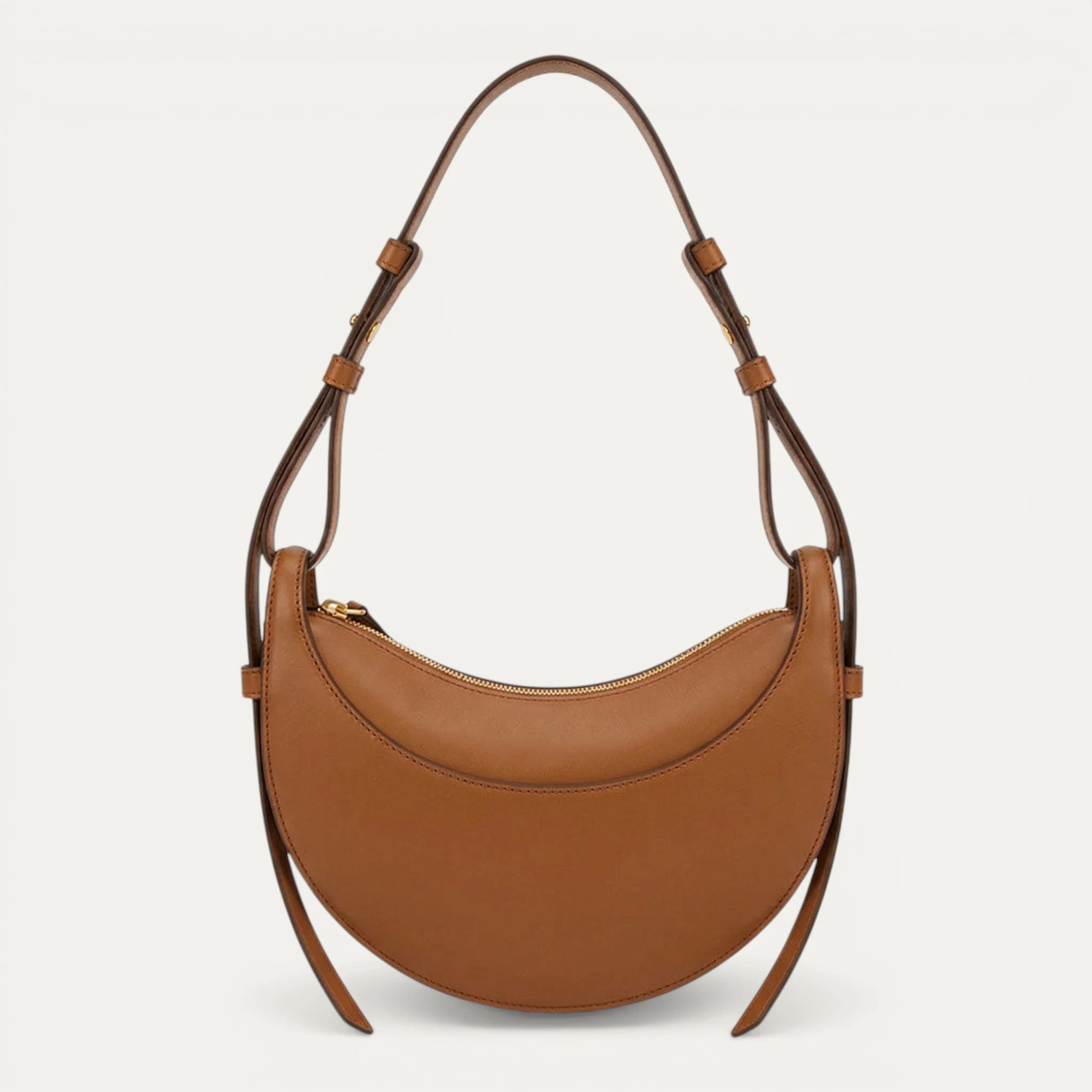 Sac Femme Porté Épaule Forme Croissant Bandoulière
