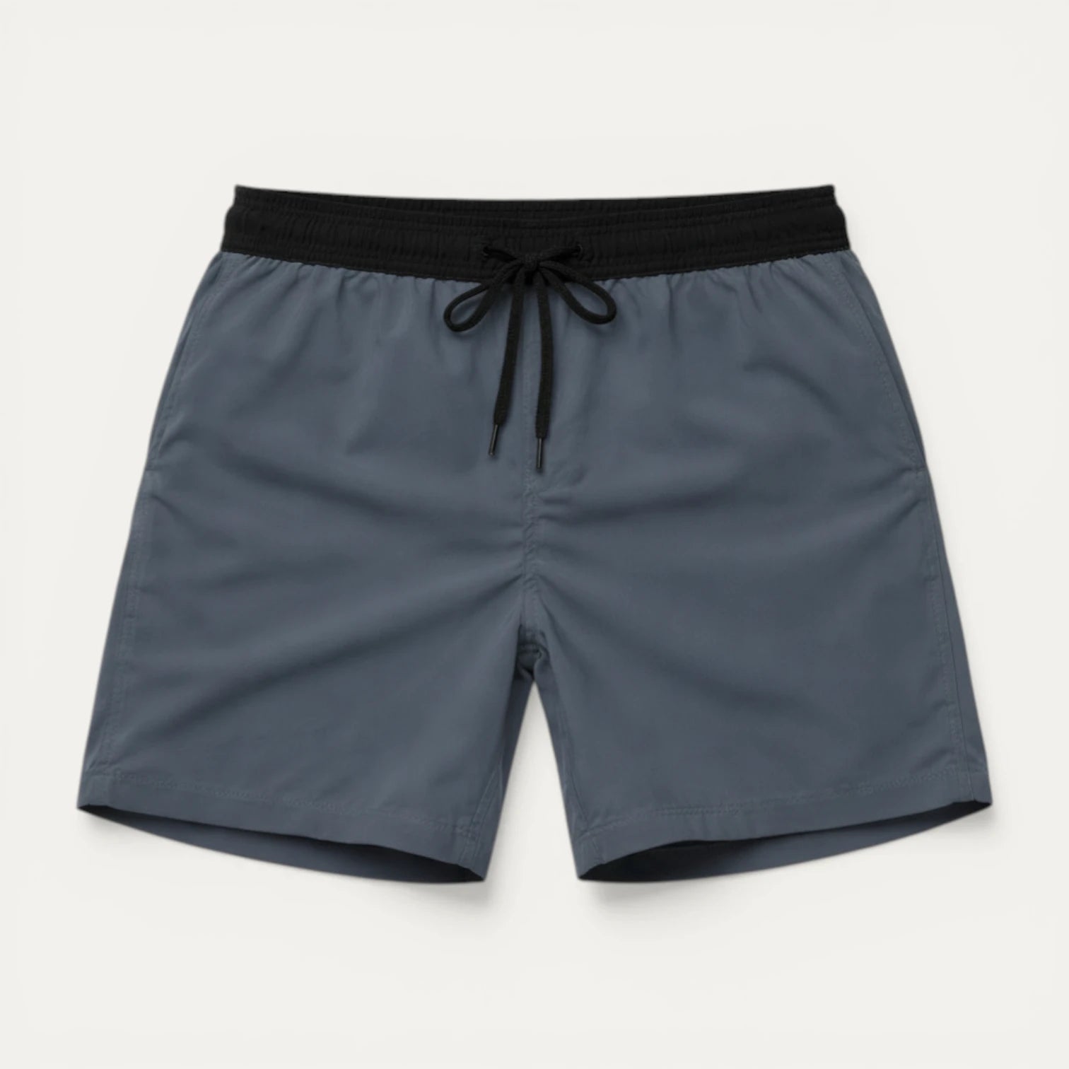 Short Bain Homme Taille Élastique Cordon Coupe