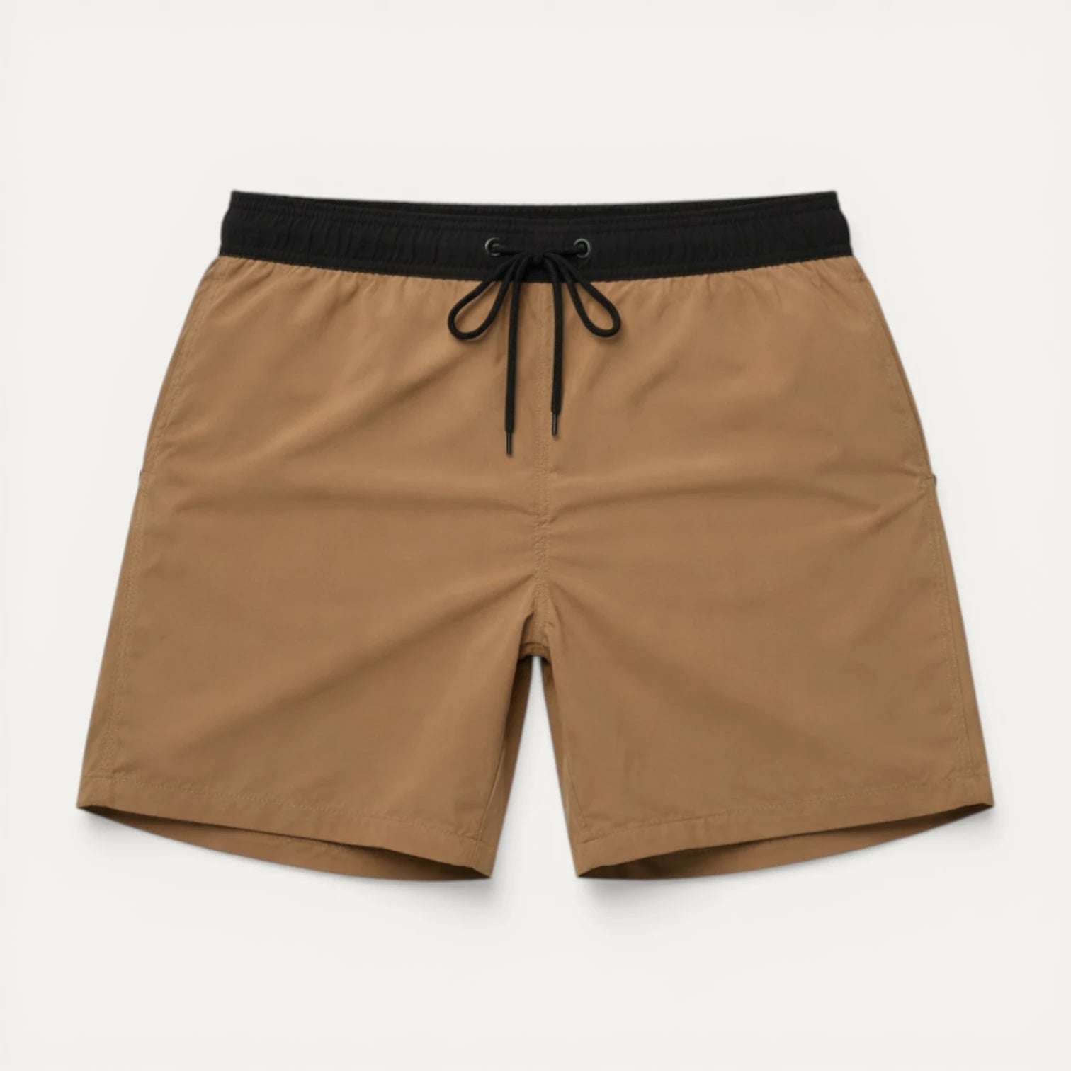 Short Bain Homme Taille Élastique Cordon Coupe