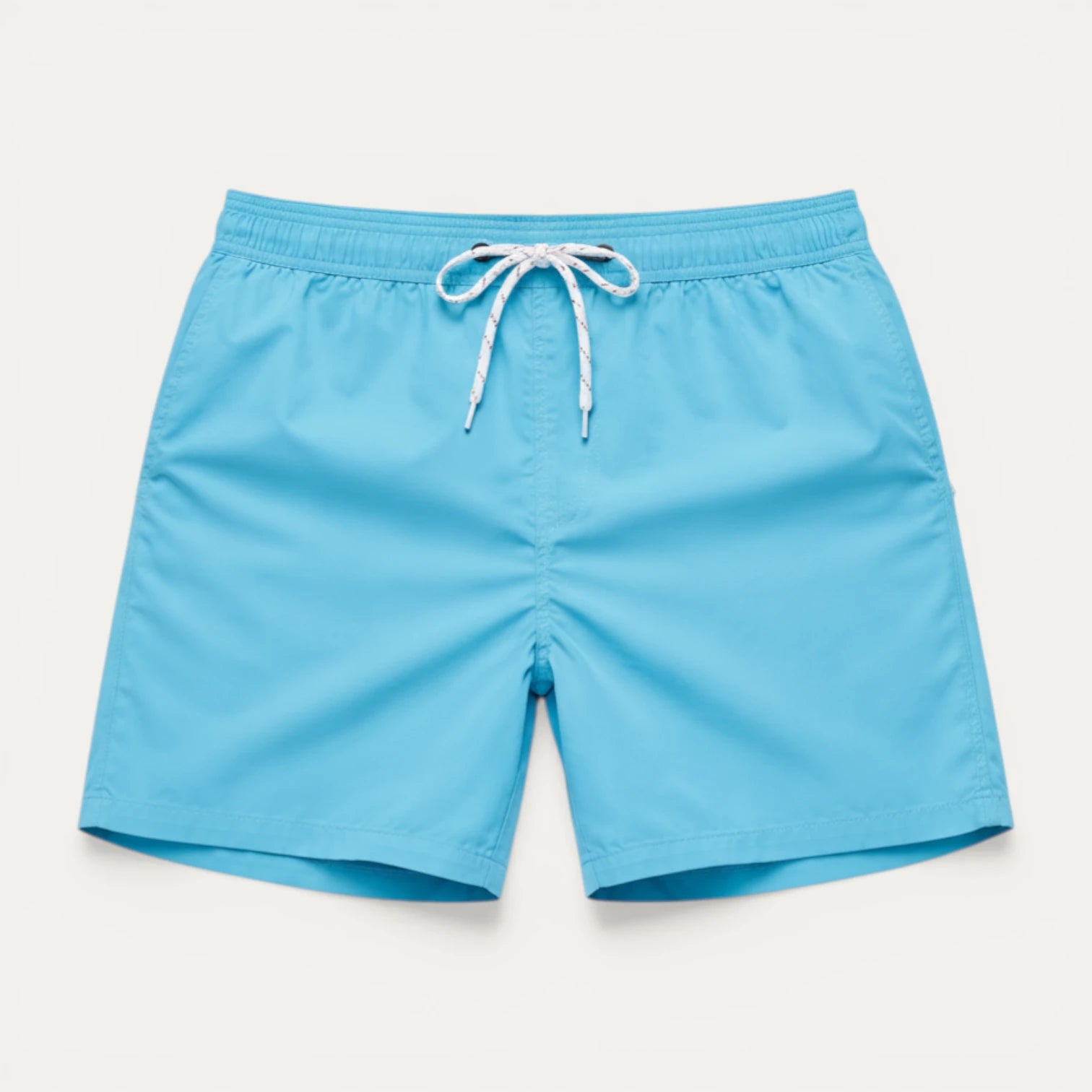 Short Bain Homme Taille Élastique Cordon Coupe