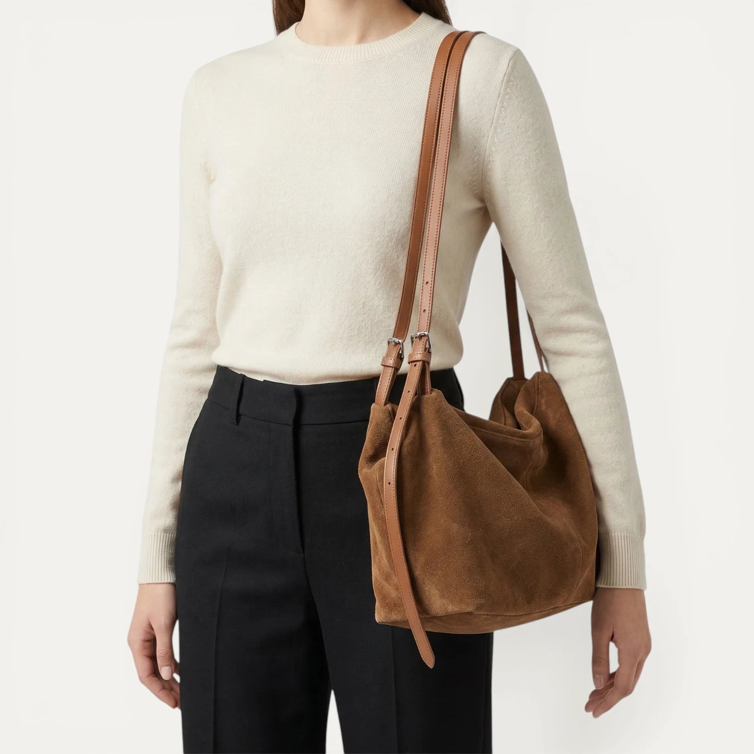 Sac Femme Porté Épaule Souple Structuré Bandoulière