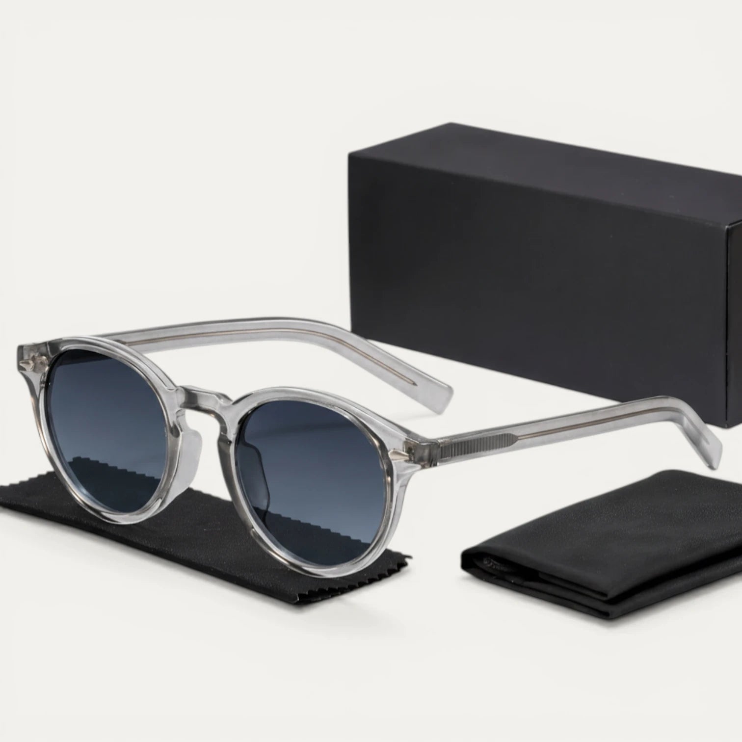 Lunettes Soleil Homme Rondes Verres Teintés Monture