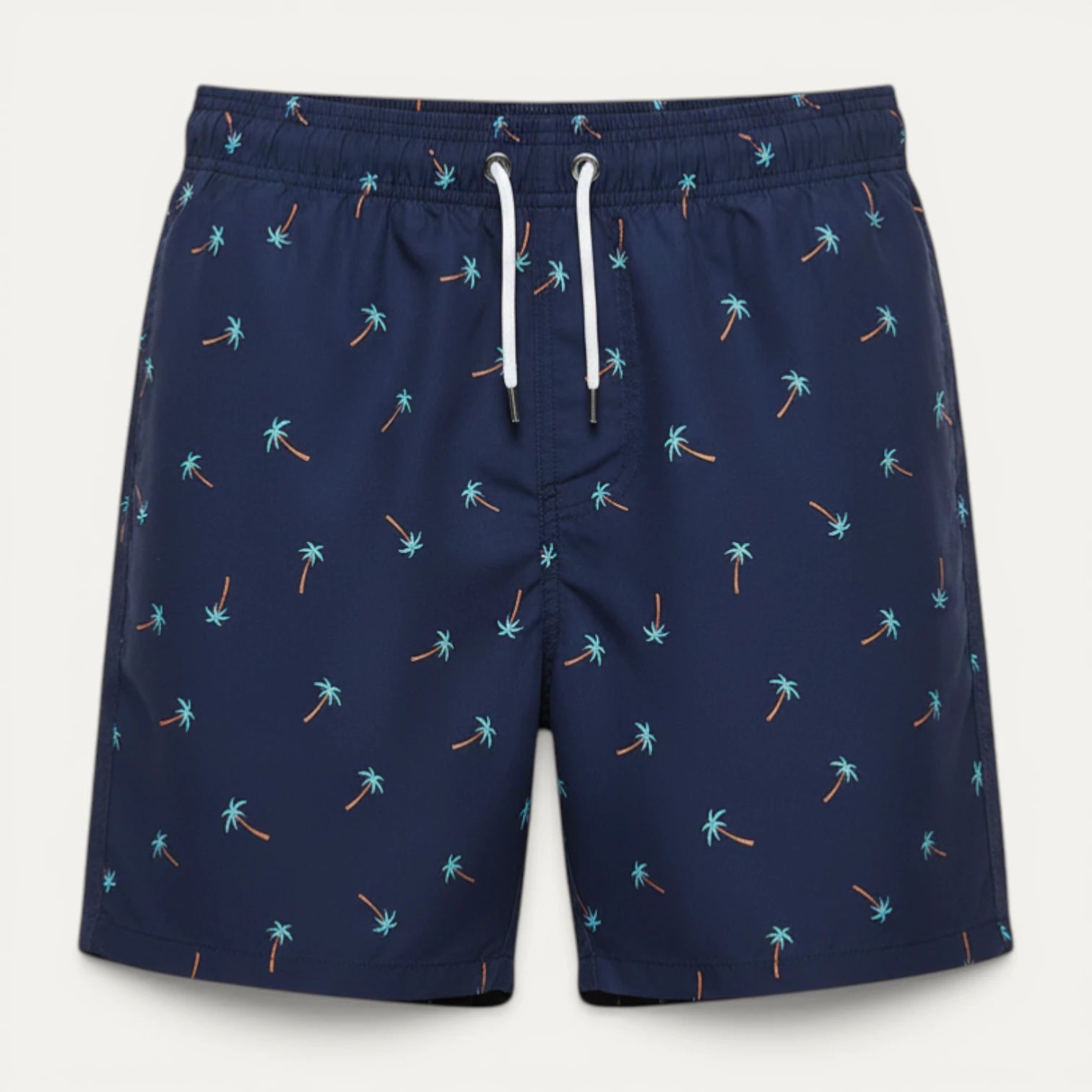 Short Bain Homme Imprimé Taille Élastique Cordon
