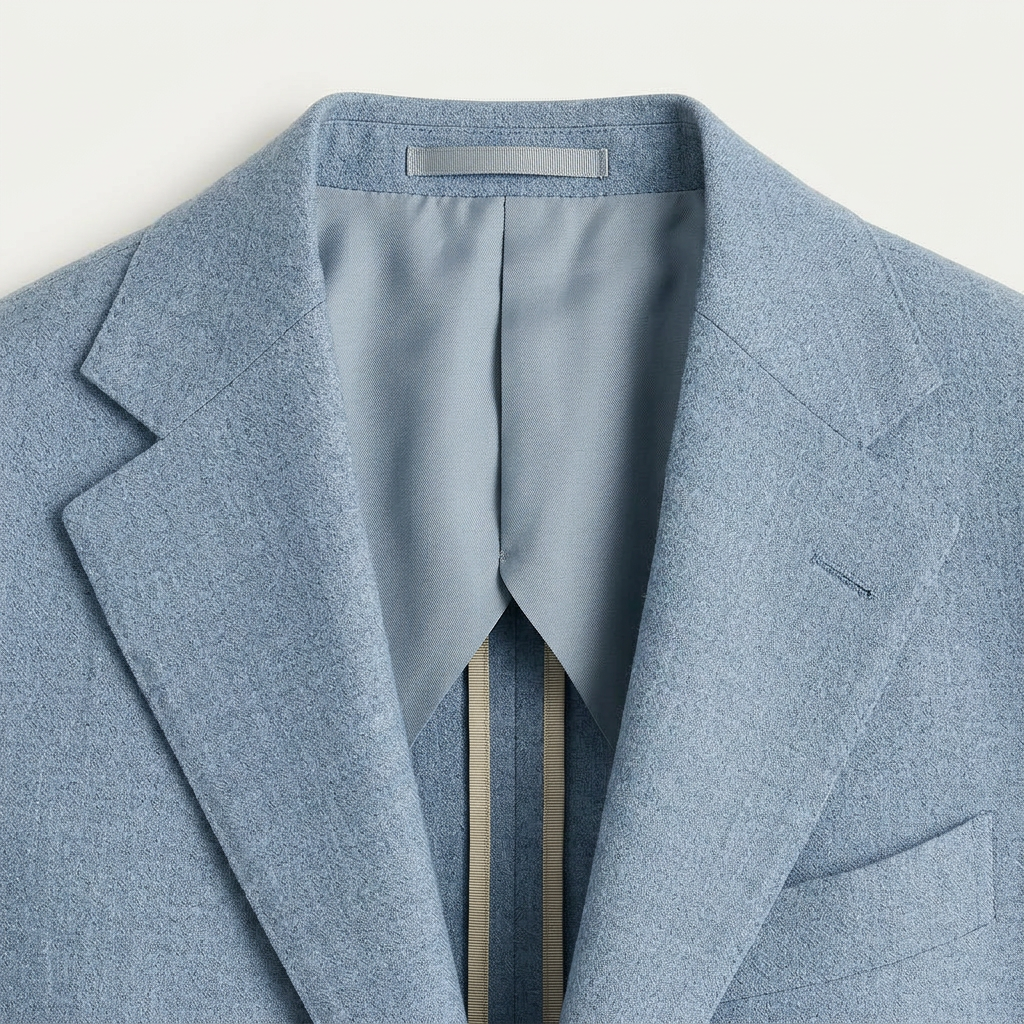 Costume Homme Deux Pièces Blazer Revers Crantés