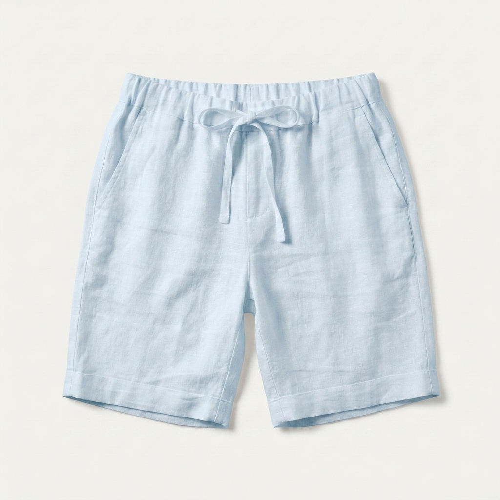 Short Homme Cordon De Serrage Poches Latérales