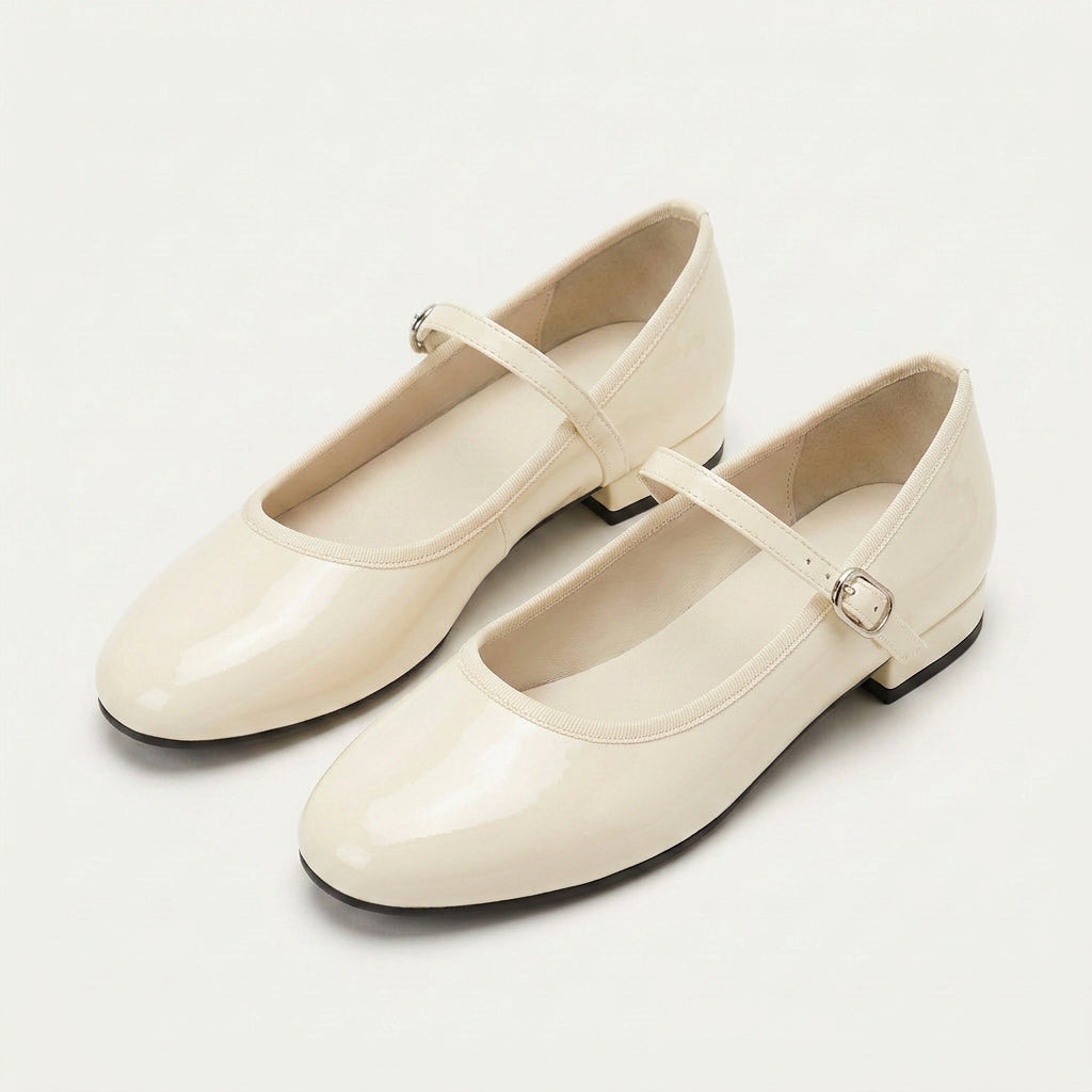 Chaussures Mary Jane Femme Vernies Bride Boucle