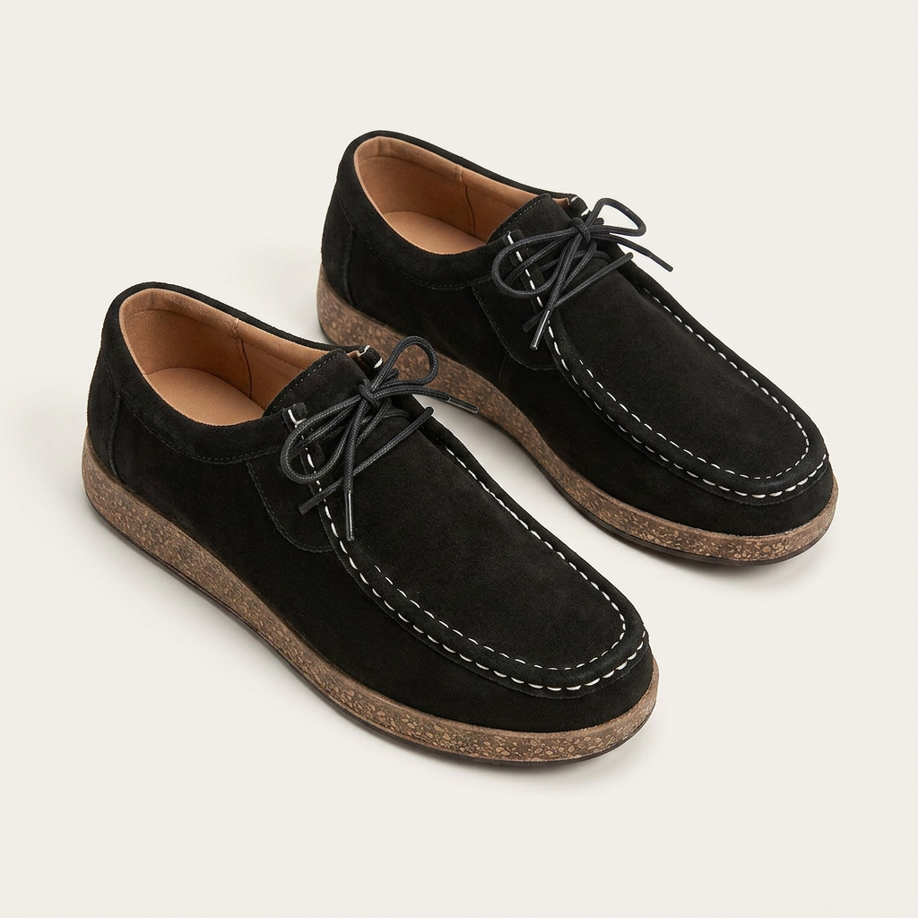 Chaussures Femme Lacets Style Mocassin Motifs