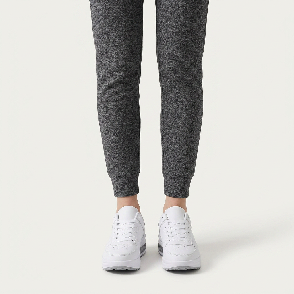 Baskets Femme Plateforme Lacets Semelle Contrastée