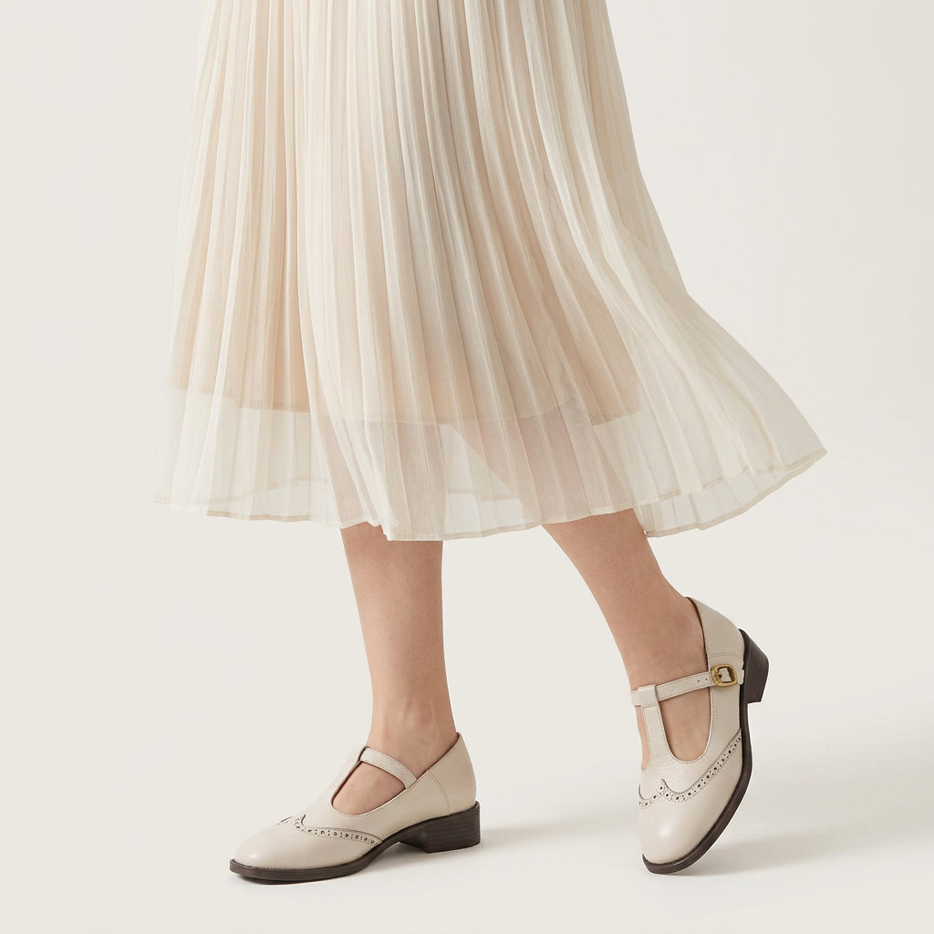 Chaussures Mary Jane Femme Bride T Brogue